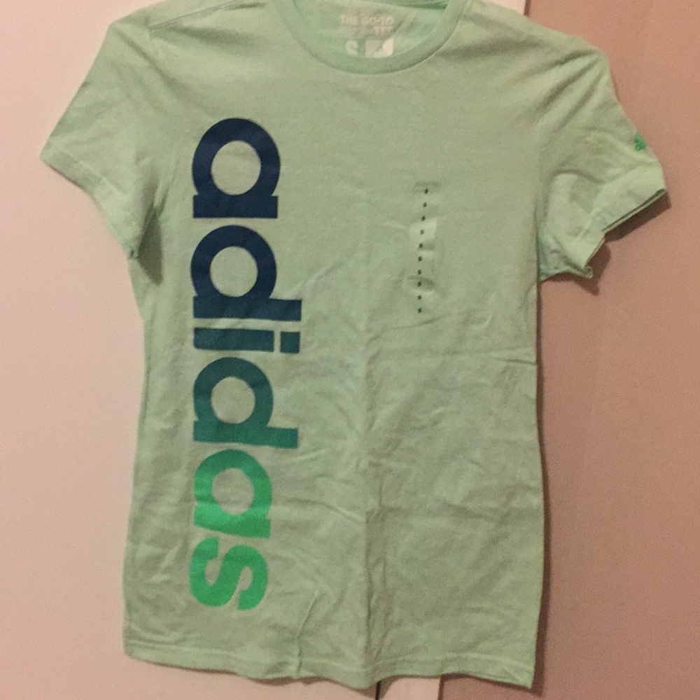 BRAND NEW! Adidas On the Go Green Graphic T